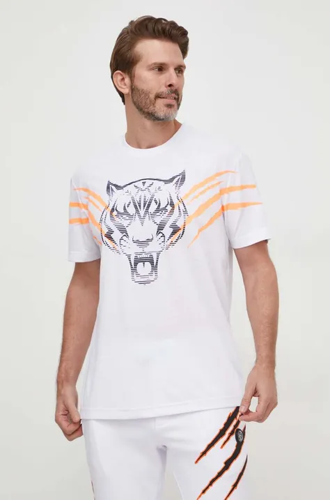 PLEIN SPORT t-shirt uomo colore bianco