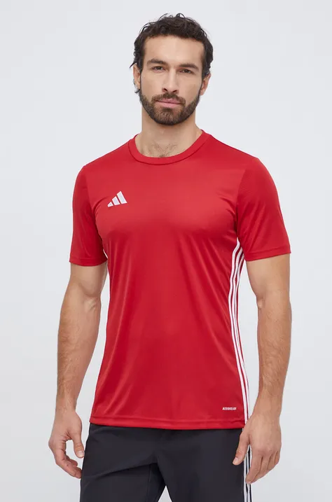 adidas Performance t-shirt treningowy Tabela 23 kolor czerwony z aplikacją  HT6552