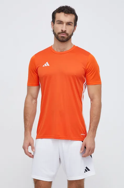 Μπλουζάκι προπόνησης adidas Performance Tabela 23 χρώμα: πορτοκαλί
