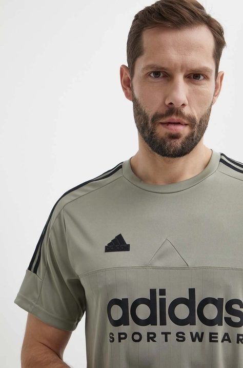 Μπλουζάκι adidas TIRO χρώμα: πράσινο, IL5661