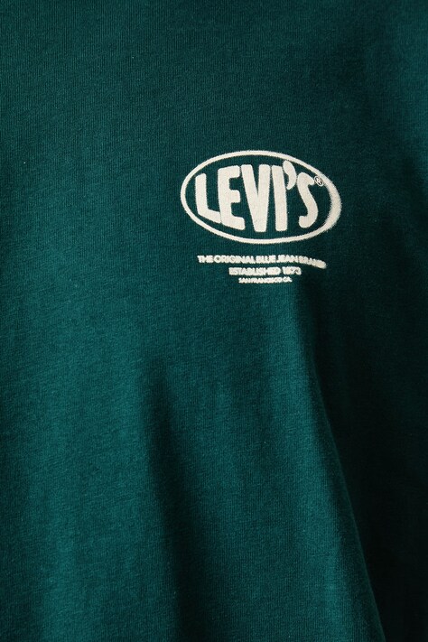 Levi's Basic tričko pánské bavlněné RELAXED FIT TEE zelené 16143