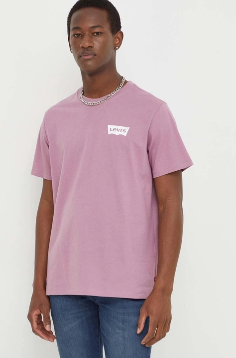 Levi's t-shirt uomo colore rosa