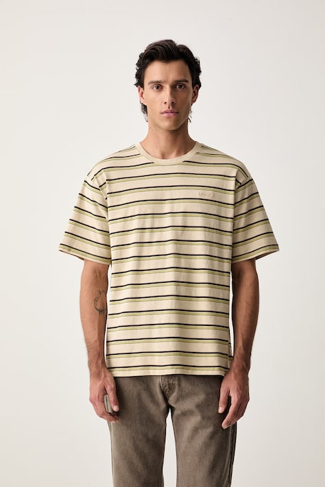 Levi's tričko pánské bavlněné RED TAB VINTAGE hnědé A0637