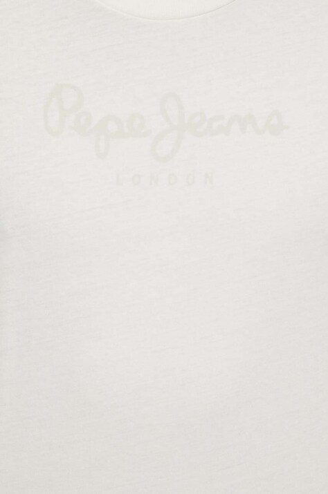 Pepe Jeans футболка чоловіча бавовняна EGGO N — SS24-TSM0IO, бежевий — фото 5