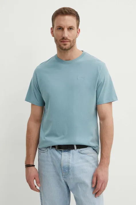 Bavlnené tričko Pepe Jeans Connor pánske, jednofarebné