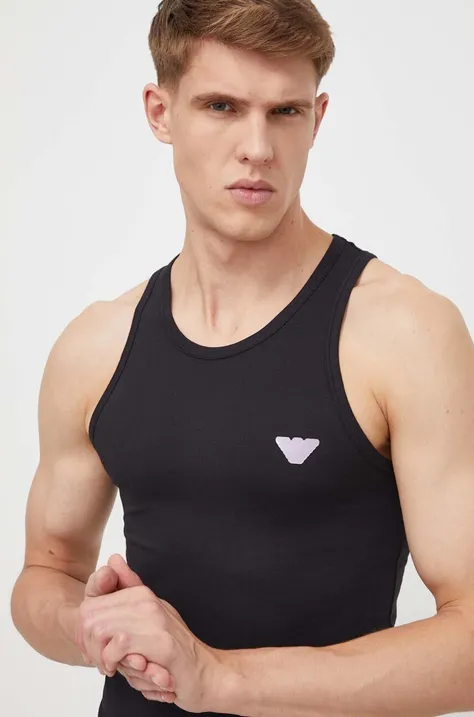 Emporio Armani Underwear top otthoni viseletre fekete