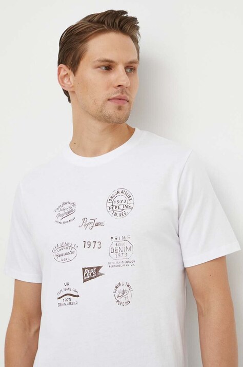 Бавовняна футболка Pepe Jeans CHAY — фото 4