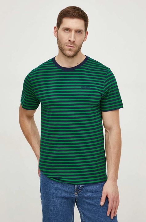 Pepe Jeans t-shirt in cotone uomo colore blu navy