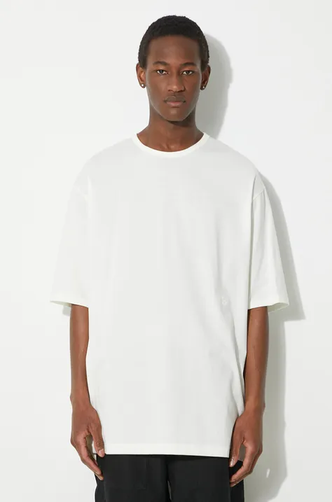 Y-3 cotton t-shirt Boxy Tee men’s white color smooth IV7845