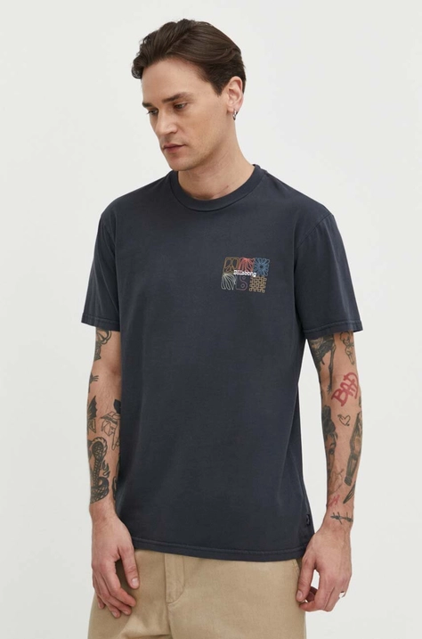 Billabong tricou din bumbac barbati, culoarea gri, cu imprimeu