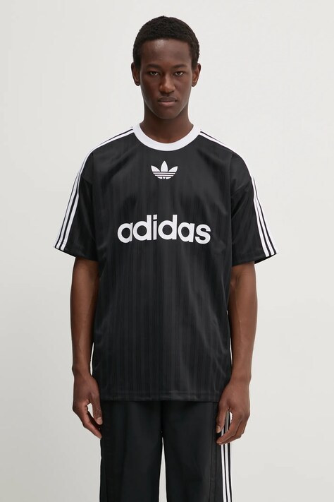 adidas Originals t-shirt męski kolor czarny z nadrukiem IU2341
