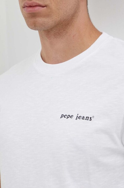 Бавовняна футболка Pepe Jeans CLAUS — фото 4
