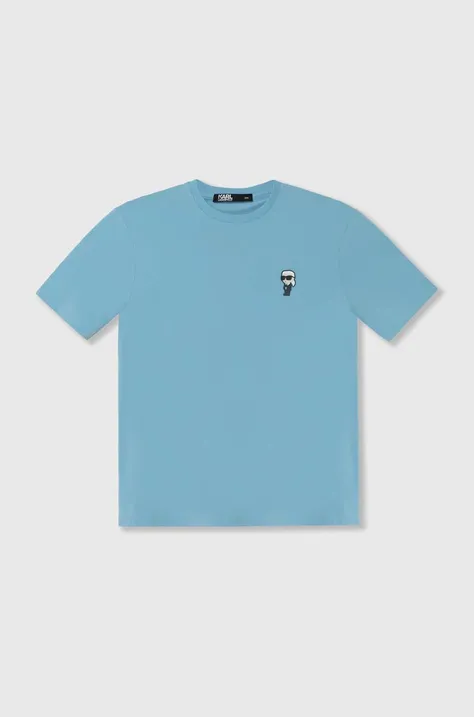 Karl Lagerfeld t-shirt férfi, nyomott mintás, 542221.755027