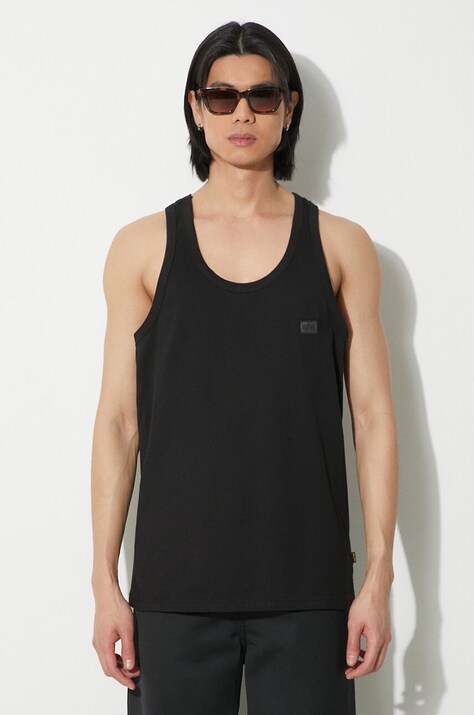 Футболка Alpha Industries Essentials RL мужская цвет чёрный 146560