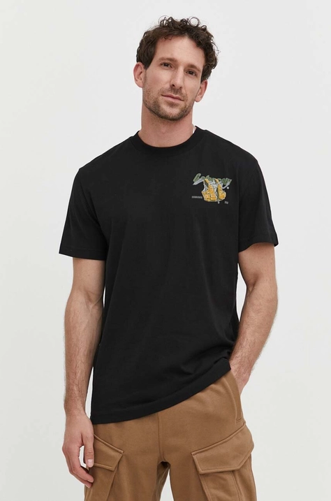 G-Star Raw t-shirt in cotone uomo colore nero