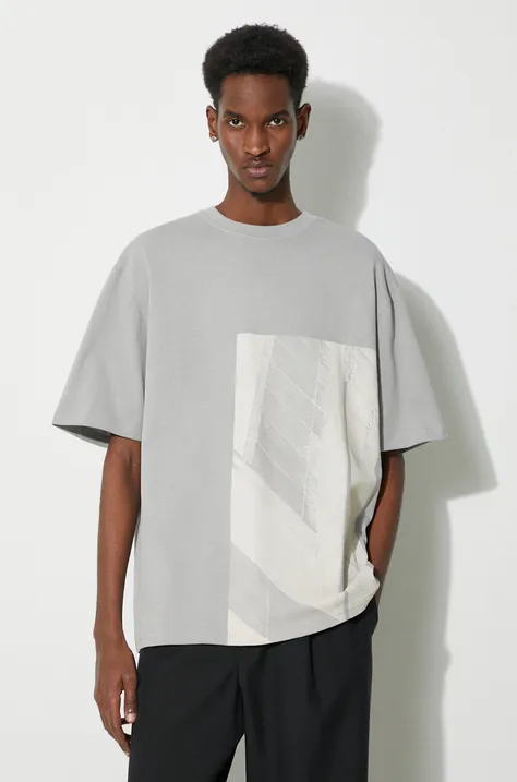 A-COLD-WALL* cotton t-shirt Strand T-Shirt men’s gray color ACWMTS189