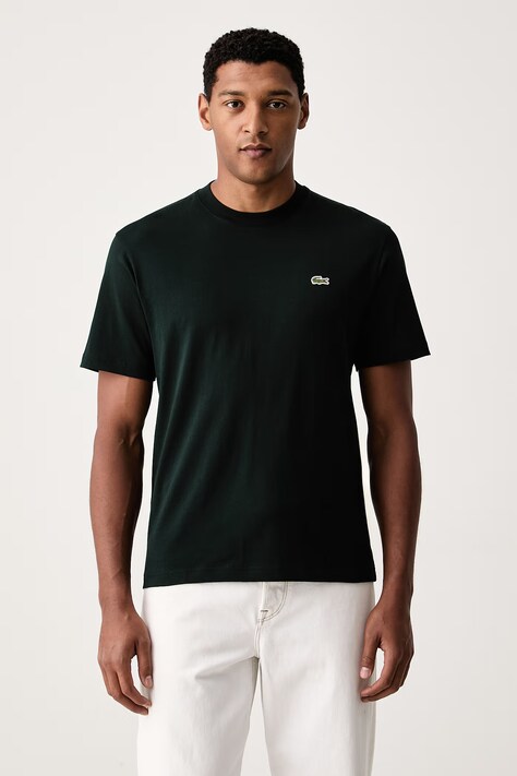 Lacoste osnovna kratka majica moška bombažna zelena TH7318