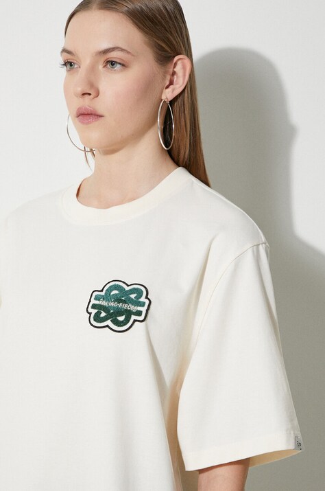 Бавовняна футболка Filling Pieces T-shirt Gowtu — фото 9