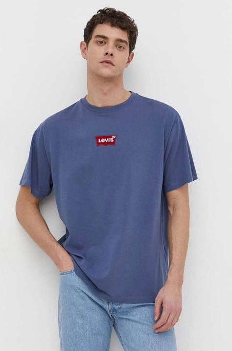 Levi's tricou din bumbac barbati, cu imprimeu