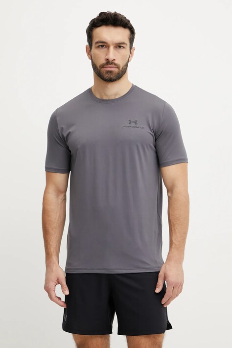 Under Armour tricou de antrenament Rush Energy culoarea gri, uni, 1383973