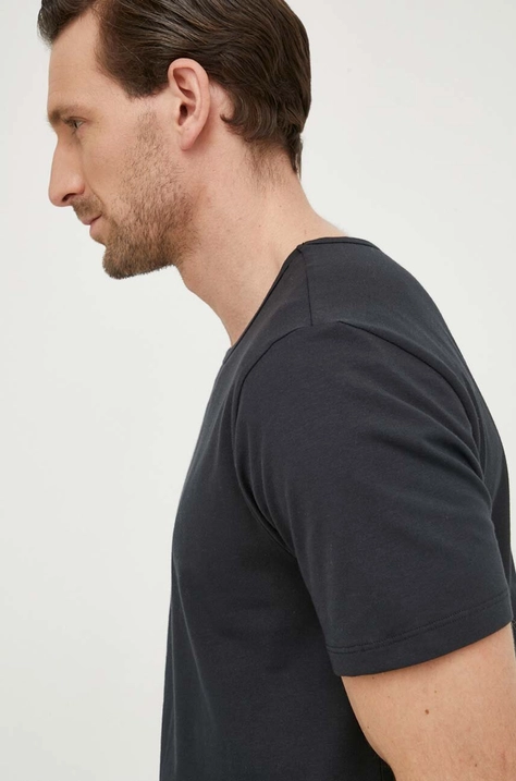 Levi's t-shirt 3 db fekete, férfi, sima