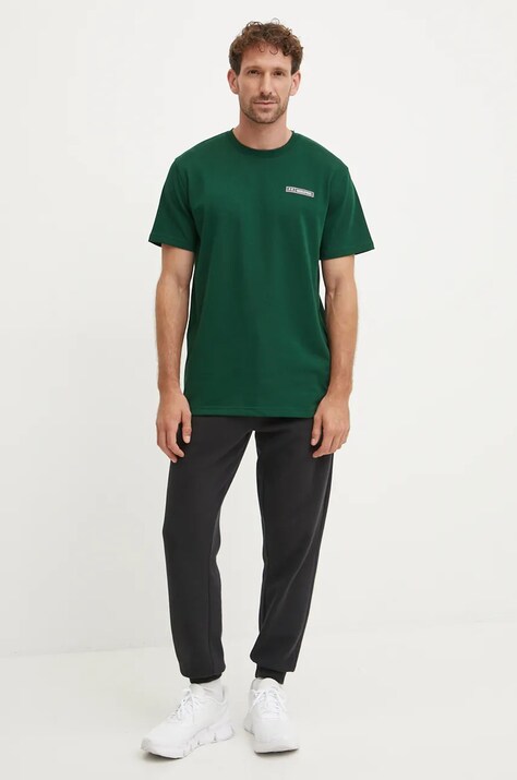 Under Armour футболка basic чоловіча з бавовною HW ARMOUR LABEL — SS24-TSM273, зелений — фото 2