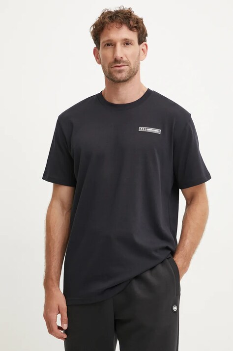 Μπλουζάκι Under Armour χρώμα: μαύρο