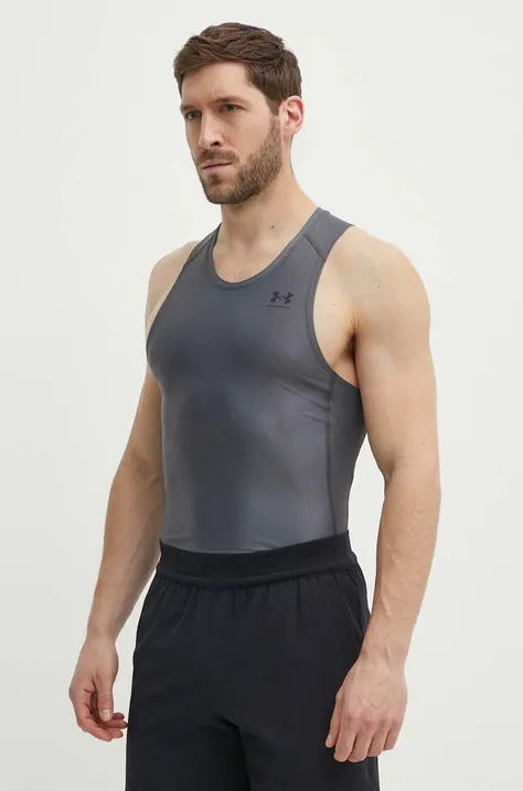 Under Armour t-shirt treningowy HG Iso-Chill Compression kolor szary