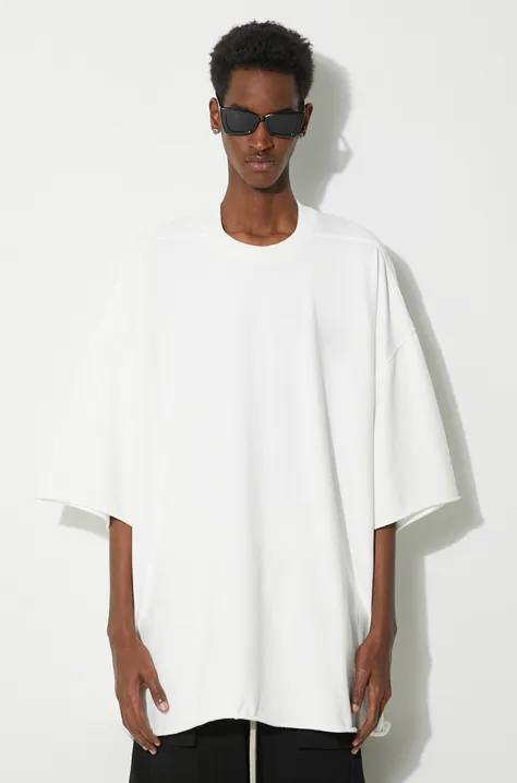 Rick Owens cotton t-shirt Tommy T-Shirt men’s white color DU01D1259.RIG.11