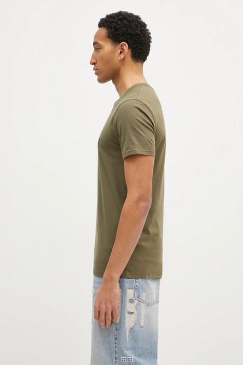 Футболка Fjallraven Fjällräven Logo T-shirt M мужская цвет зелёный узорная F87310.625
