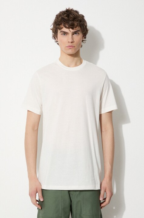 Bavlněné tričko Filson Ranger Solid béžová barva, FMTEE0001