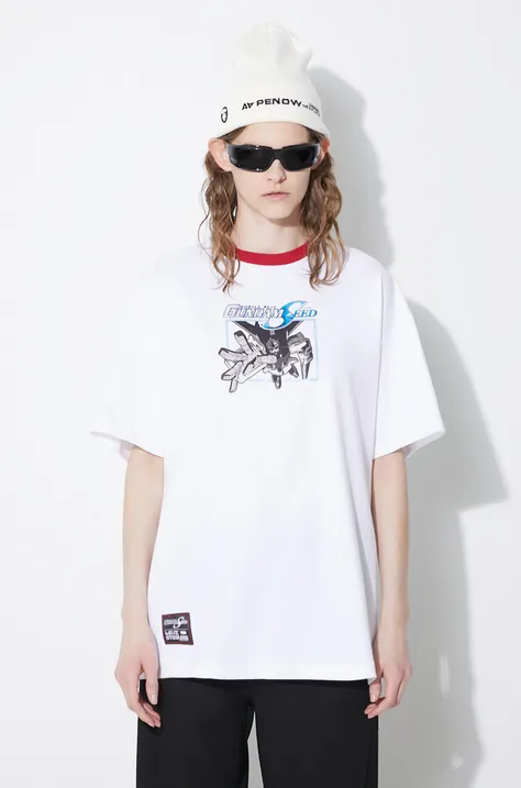 Levi's t-shirt in cotone Levi's® x Gundam SEED colore bianco A7412.0000