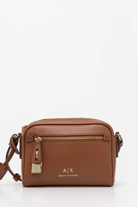 Kabelka Armani Exchange hnědá barva, XW000303 AF12040