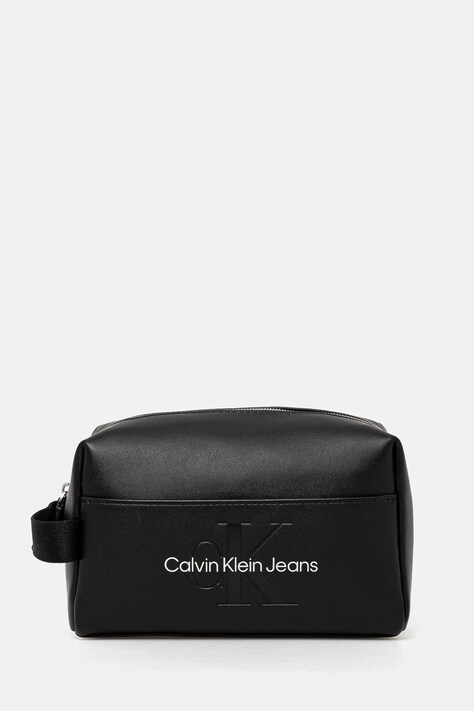 Calvin Klein Jeans portfard culoarea negru, K60K611483