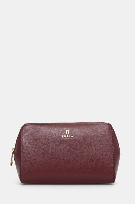 Furla punga cosmetice culoarea bordo, WE00618 ARE000 26700