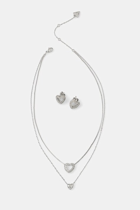 Guess colier si cercei BELOVED JUBS05 076JW