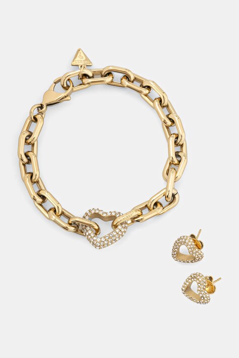 Náramok a náušnice Guess BELOVED JUBS05 077JW