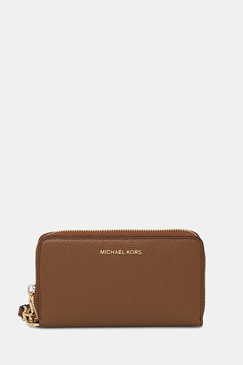 MICHAEL Michael Kors portofel de piele femei, culoarea maro, 32F6GM9E3L