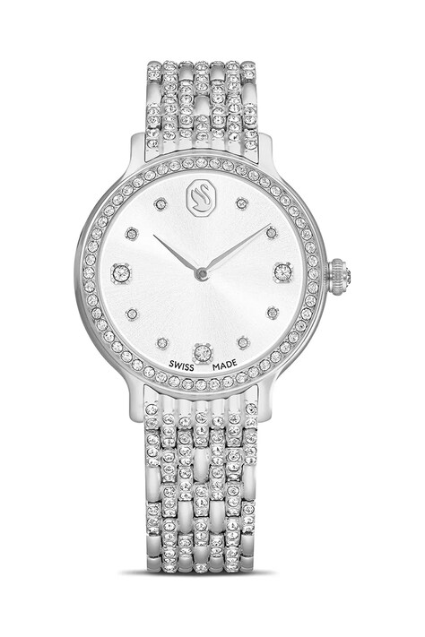 Swarovski ceas IMBER femei, culoarea argintiu, 5693634