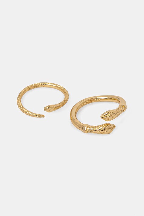 Кольцо AllSaints 2 шт 37514537GLD710