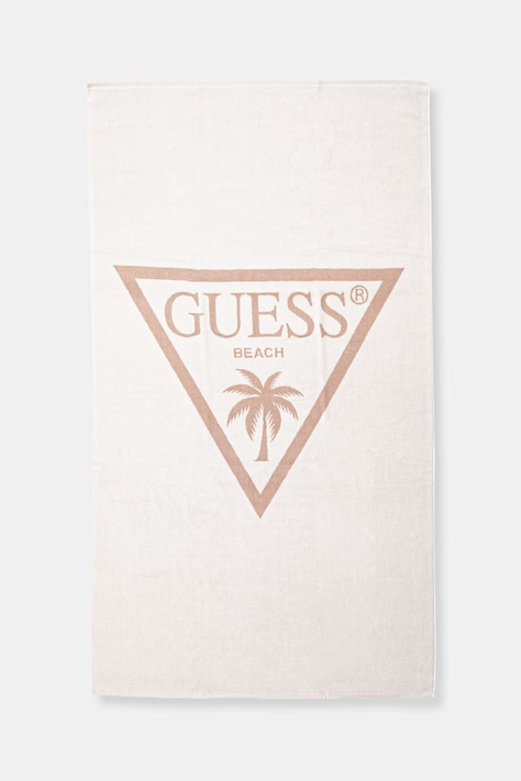 Bavlnený uterák Guess fialová farba, E5GZ14 SG00P