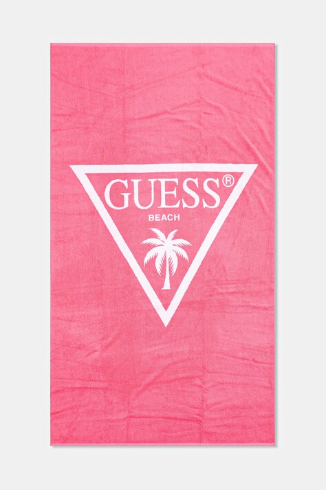 Guess pamut törölköző rózsaszín, E5GZ14 SG00P