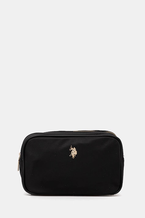 Kosmetická taška U.S. Polo Assn. HOUSTON černá barva, BEUHU6387WIP