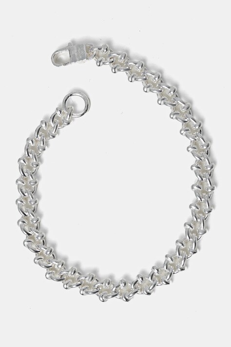 HATTON LABS bransoletka srebrna Areole Bracelet M damska HL-S5-393-SL