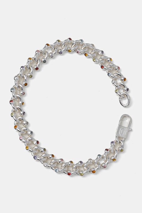 HATTON LABS bransoletka srebrna Formula Bracelet damska HL-S5-B7-13