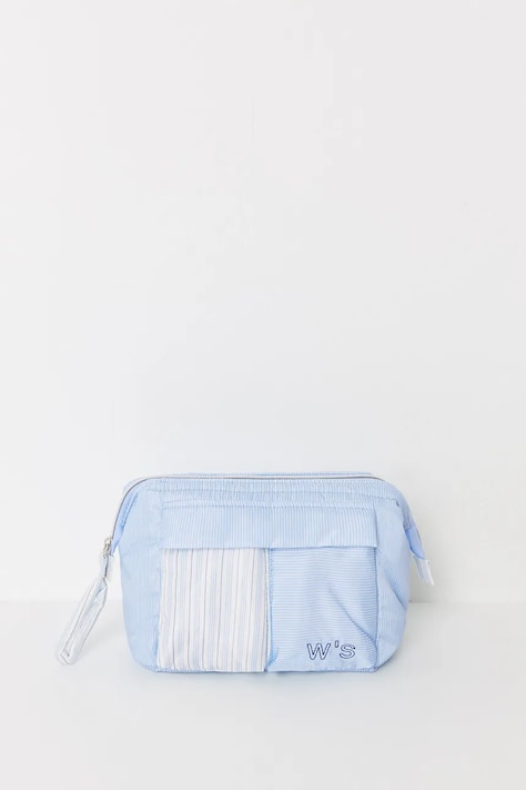 Kosmetická taška women'secret modrá barva, 4849223