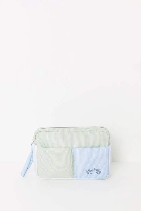 Kosmetická taška women'secret zelená barva, 4849224