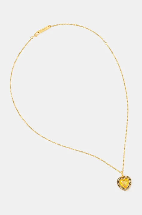 AMBUSH naszyjnik srebrny Heart Class Ring Charm Necklace 12114803
