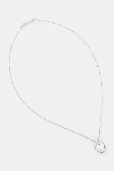 AMBUSH naszyjnik srebrny Pearl Heart Charm Necklace 12115241