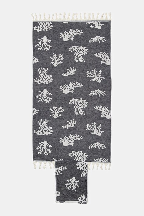 Bavlněný plážový ručník United Colors of Benetton béžová barva, 665N1800T